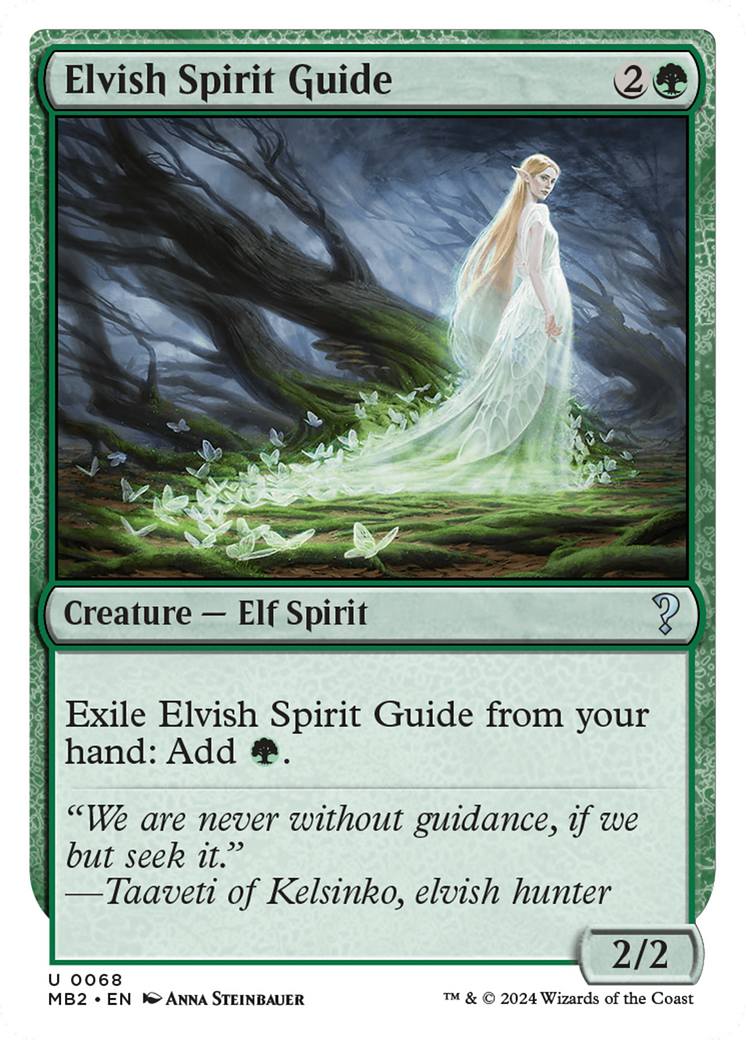 Elvish Spirit Guide (Future Sight) [Mystery Booster 2] | D20 Games