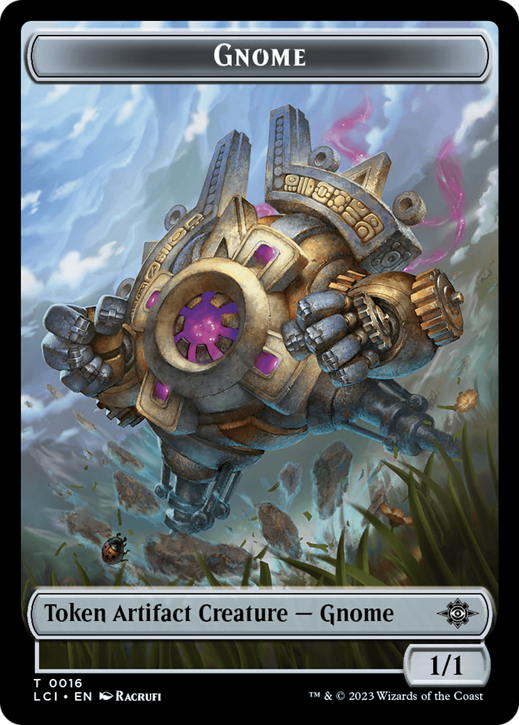 Gnome Token [The Lost Caverns of Ixalan Tokens] | D20 Games