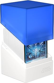 Ultimate Guard Boulder 100+ Synergy Deck Box - Blue/White