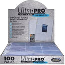 Ultra Pro 100 nine pocket side-load page