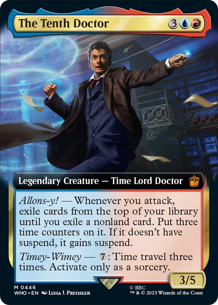 The Tenth Doctor (Extended Art) [Doctor Who] | D20 Games