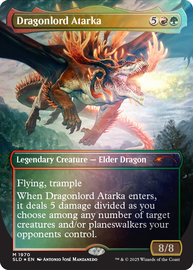 Dragonlord Atarka (Rainbow Foil) [Secret Lair Drop Series] | D20 Games