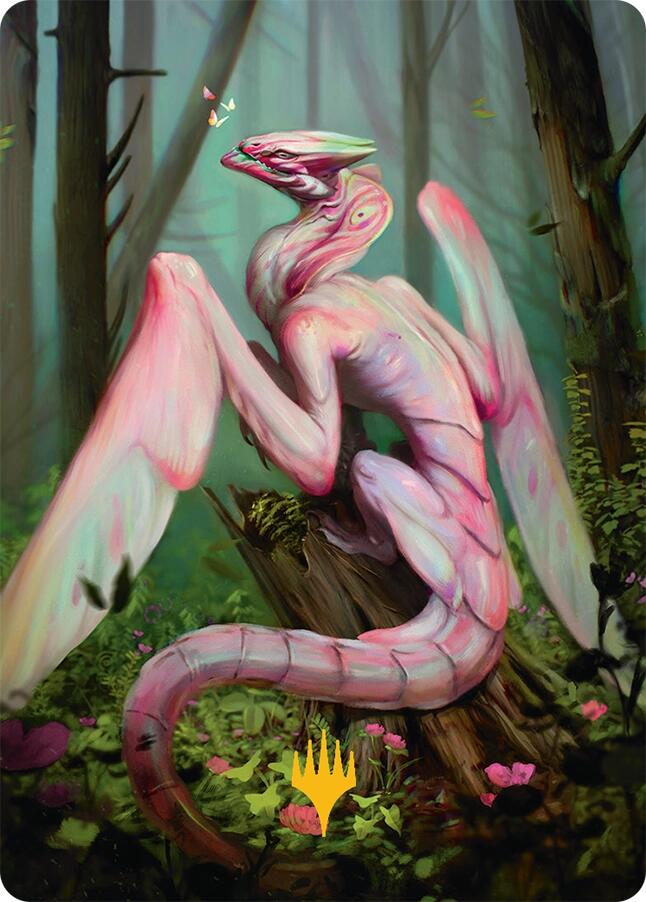 Bloomvine Regent Art Card (46/54) (Gold-Stamped) [Tarkir: Dragonstorm Art Series] | D20 Games