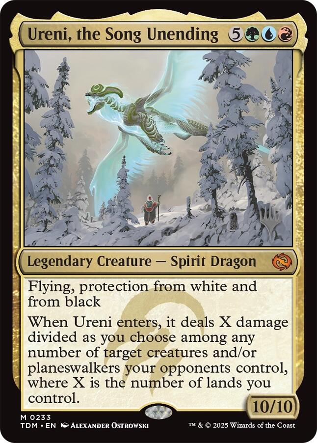 Ureni, the Song Unending [Tarkir: Dragonstorm Promos] | D20 Games