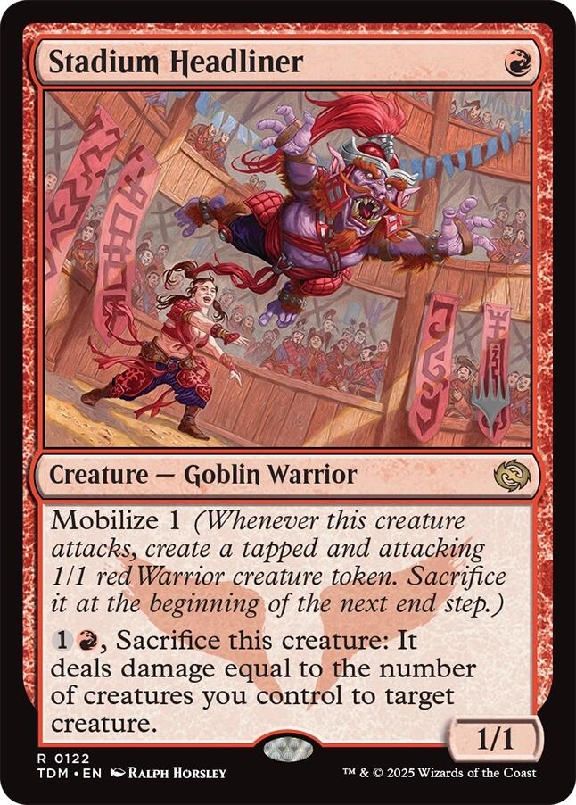 Stadium Headliner [Tarkir: Dragonstorm Promos] | D20 Games