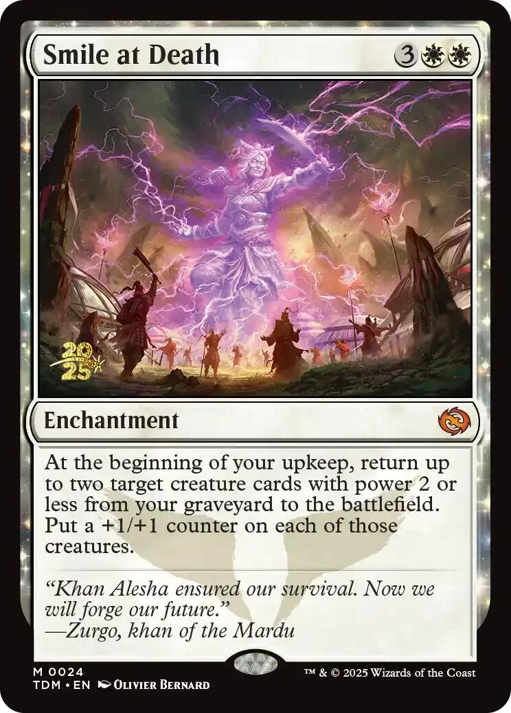 Smile at Death [Tarkir: Dragonstorm Prerelease Promos] | D20 Games