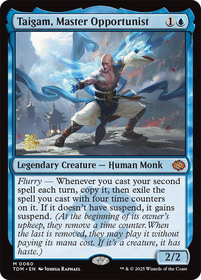 Taigam, Master Opportunist [Tarkir: Dragonstorm Prerelease Promos] | D20 Games