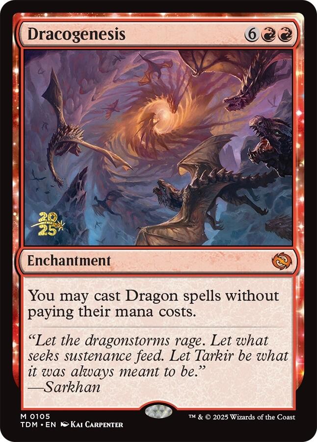 Dracogenesis [Tarkir: Dragonstorm Prerelease Promos] | D20 Games