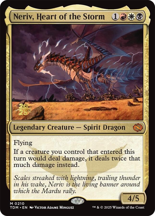 Neriv, Heart of the Storm [Tarkir: Dragonstorm Prerelease Promos] | D20 Games