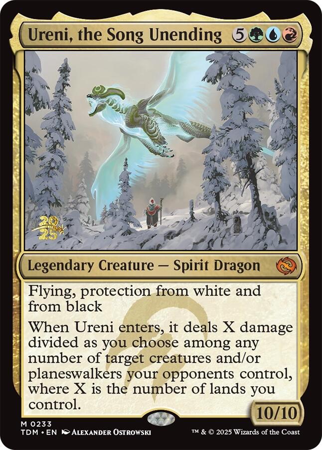 Ureni, the Song Unending [Tarkir: Dragonstorm Prerelease Promos] | D20 Games