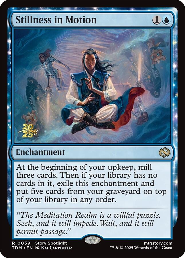Stillness in Motion [Tarkir: Dragonstorm Prerelease Promos] | D20 Games