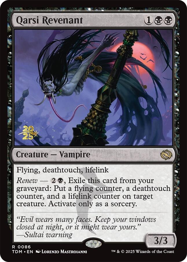 Qarsi Revenant [Tarkir: Dragonstorm Prerelease Promos] | D20 Games