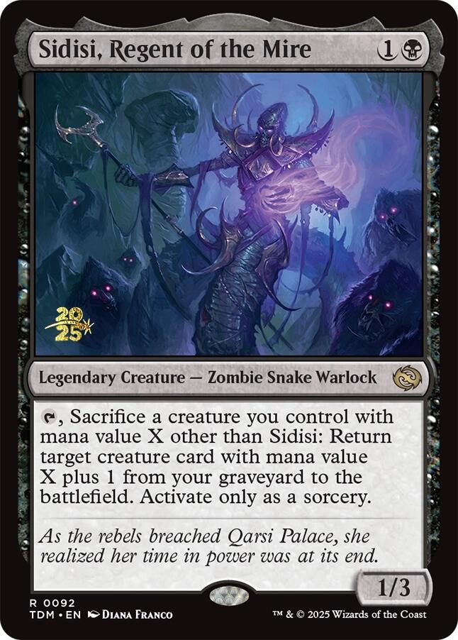 Sidisi, Regent of the Mire [Tarkir: Dragonstorm Prerelease Promos] | D20 Games