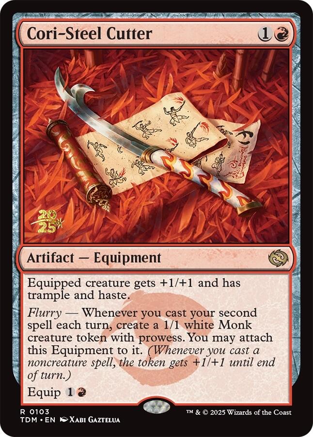 Cori-Steel Cutter [Tarkir: Dragonstorm Prerelease Promos] | D20 Games