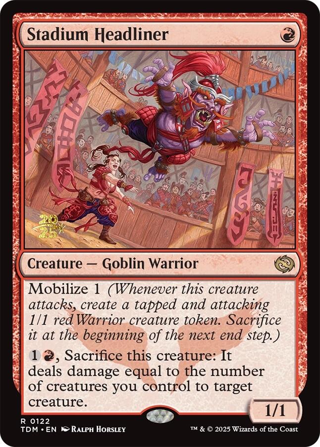 Stadium Headliner [Tarkir: Dragonstorm Prerelease Promos] | D20 Games