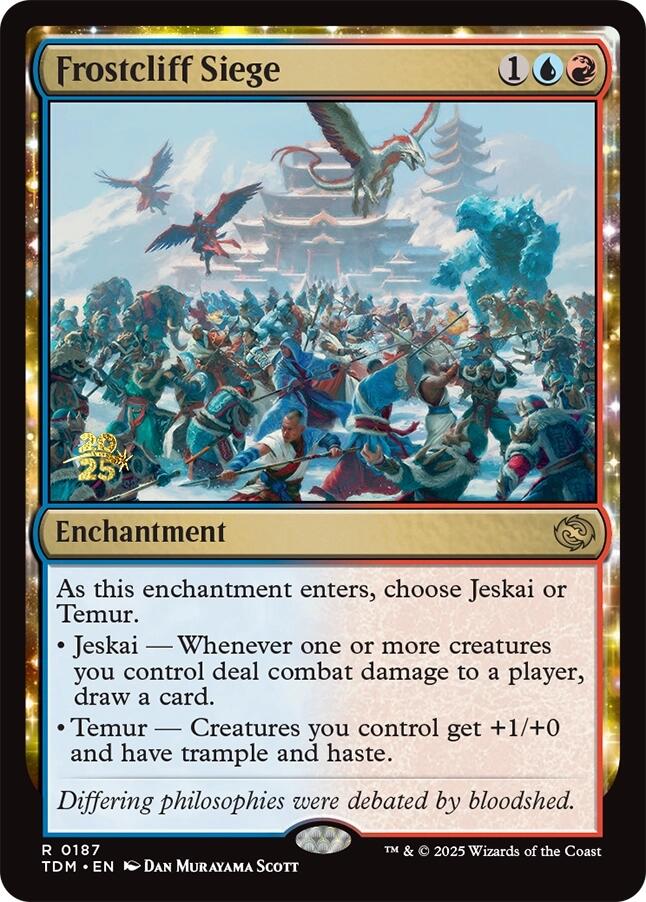 Frostcliff Siege [Tarkir: Dragonstorm Prerelease Promos] | D20 Games