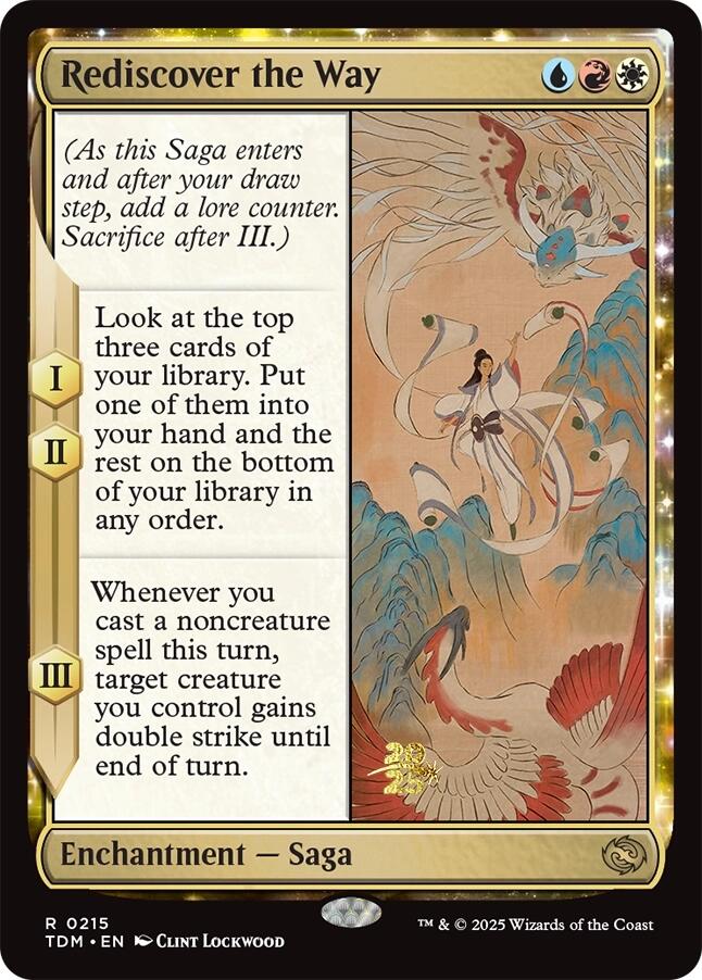 Rediscover the Way [Tarkir: Dragonstorm Prerelease Promos] | D20 Games