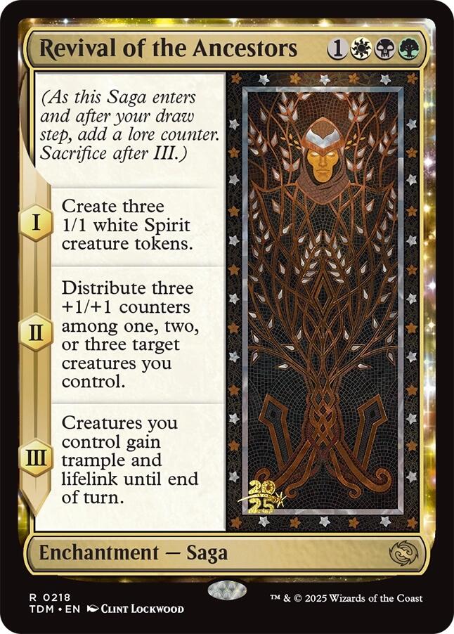 Revival of the Ancestors [Tarkir: Dragonstorm Prerelease Promos] | D20 Games