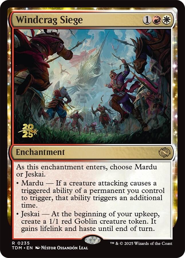 Windcrag Siege [Tarkir: Dragonstorm Prerelease Promos] | D20 Games
