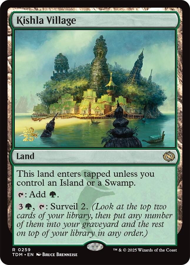 Kishla Village [Tarkir: Dragonstorm Prerelease Promos] | D20 Games