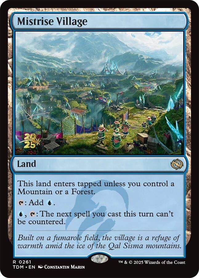 Mistrise Village [Tarkir: Dragonstorm Prerelease Promos] | D20 Games