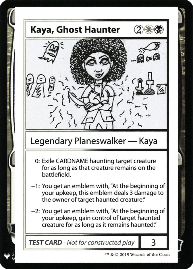 Kaya, Ghost Haunter [Mystery Booster Playtest Cards] | D20 Games