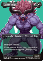 Vincent Valentine // Galian Beast (Borderless) (Surge Foil) [FINAL FANTASY] | D20 Games