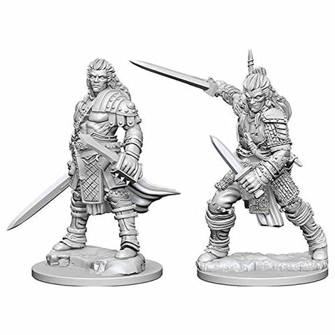 Pathfinder Battles Deep Cuts Unpainted Miniatures: Human Male Fighter