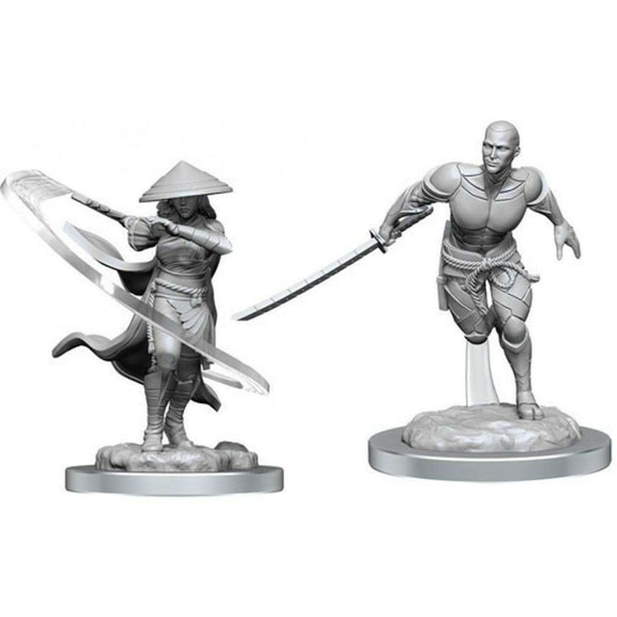Magic The Gathering Fantasy Miniatures: Kaito Shizuki & The Wanderer | D20 Games