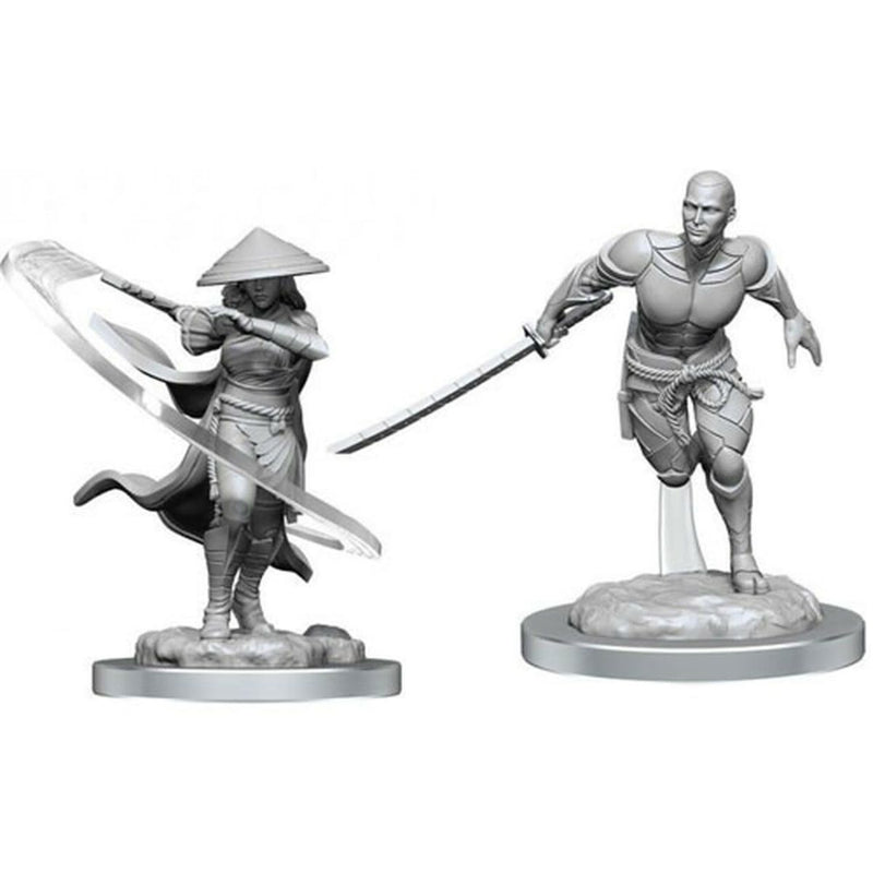 Magic The Gathering Fantasy Miniatures: Kaito Shizuki & The Wanderer