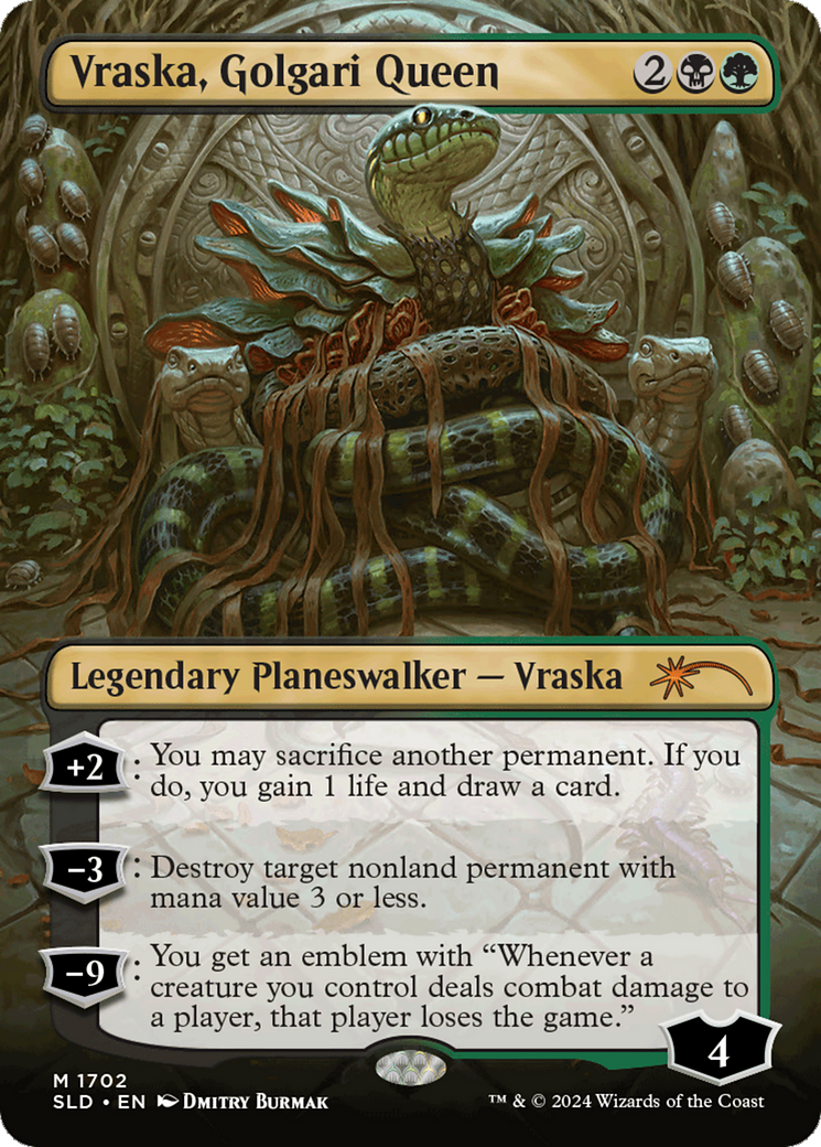 Vraska, Golgari Queen (1702) [Secret Lair Drop Series] | D20 Games