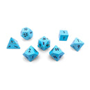 Turquoise - 7 Piece RPG Set Gemstone Dice