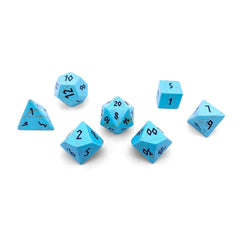Turquoise - 7 Piece RPG Set Gemstone Dice | D20 Games