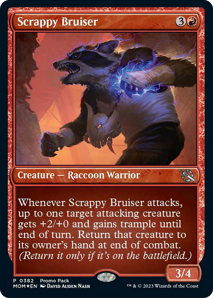 Scrappy Bruiser (Promo Pack) [March of the Machine Promos] | D20 Games