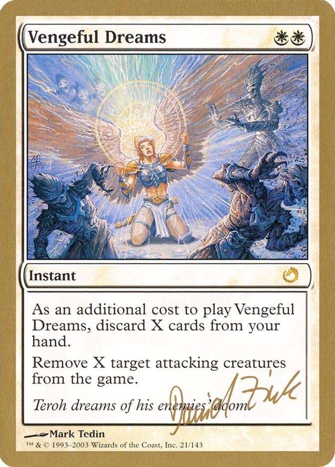 Vengeful Dreams (Daniel Zink) [World Championship Decks 2003] | D20 Games