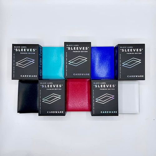 Cardware: Black Label Sleeves (Black) Cardware: Black Label Sleeves (Black)