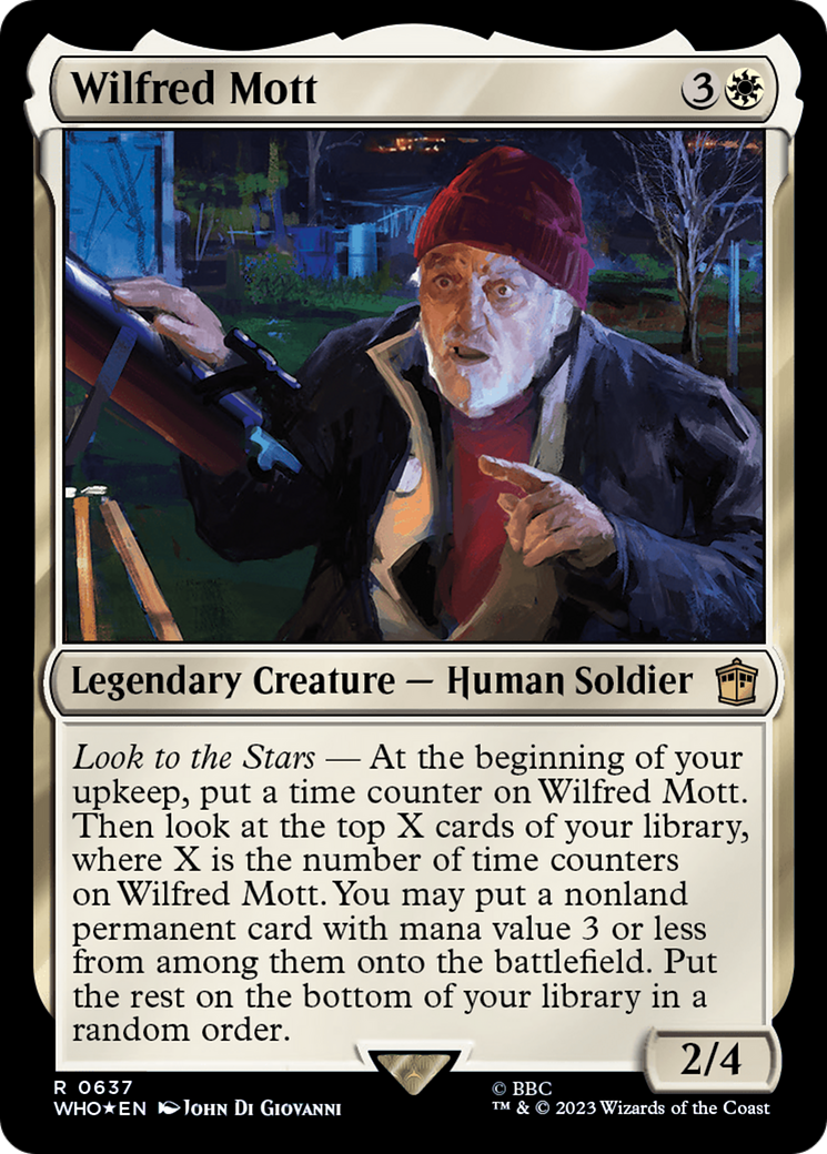 Wilfred Mott (Surge Foil) [Doctor Who] | D20 Games