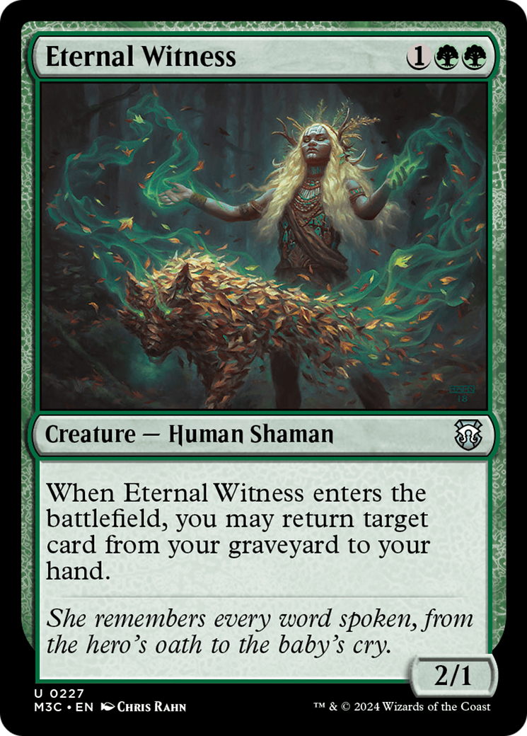 Eternal Witness [Modern Horizons 3 Commander] | D20 Games