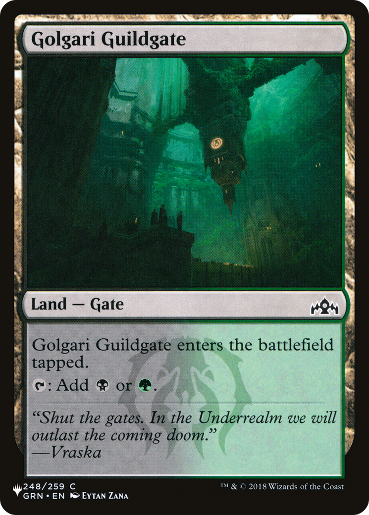 Golgari Guildgate [The List] | D20 Games