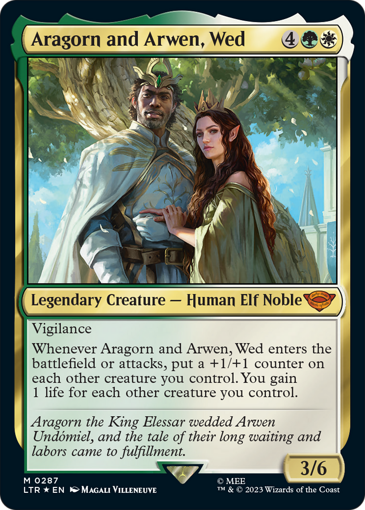 Aragorn and Arwen, Wed [The Lord of the Rings: Tales of Middle-Earth] | D20 Games