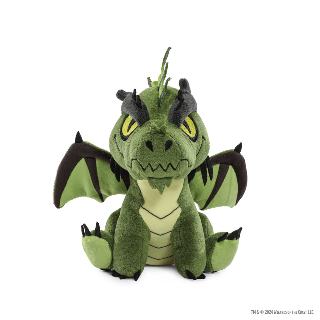 D&D Green Dragon Plush | D20 Games
