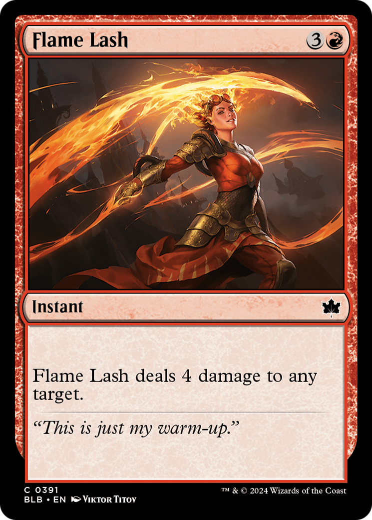 Flame Lash [Bloomburrow] | D20 Games