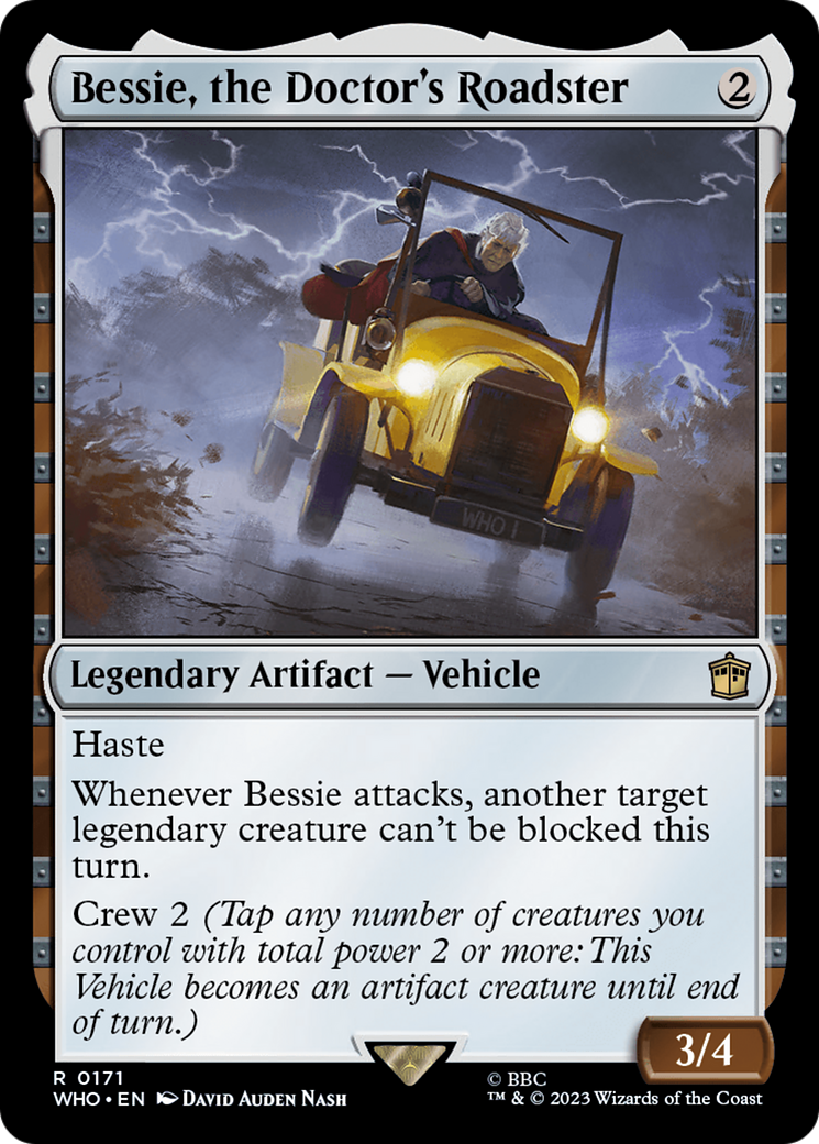 Bessie, the Doctor's Roadster [Doctor Who] | D20 Games