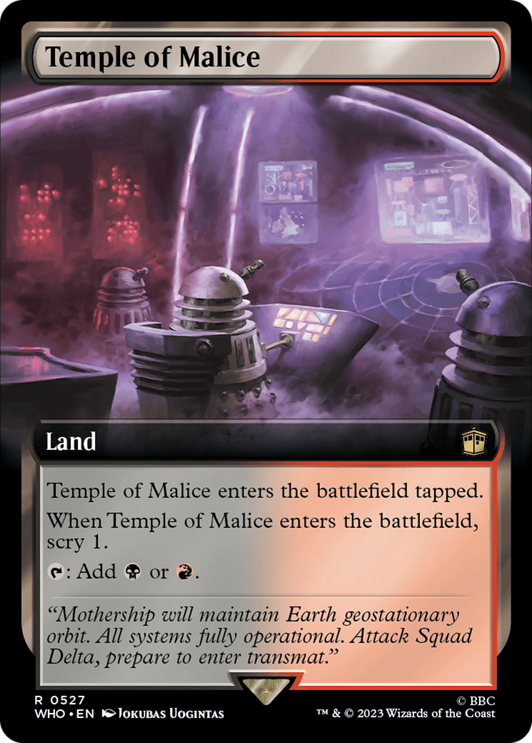 Temple of Malice (Extended Art) [Doctor Who] | D20 Games