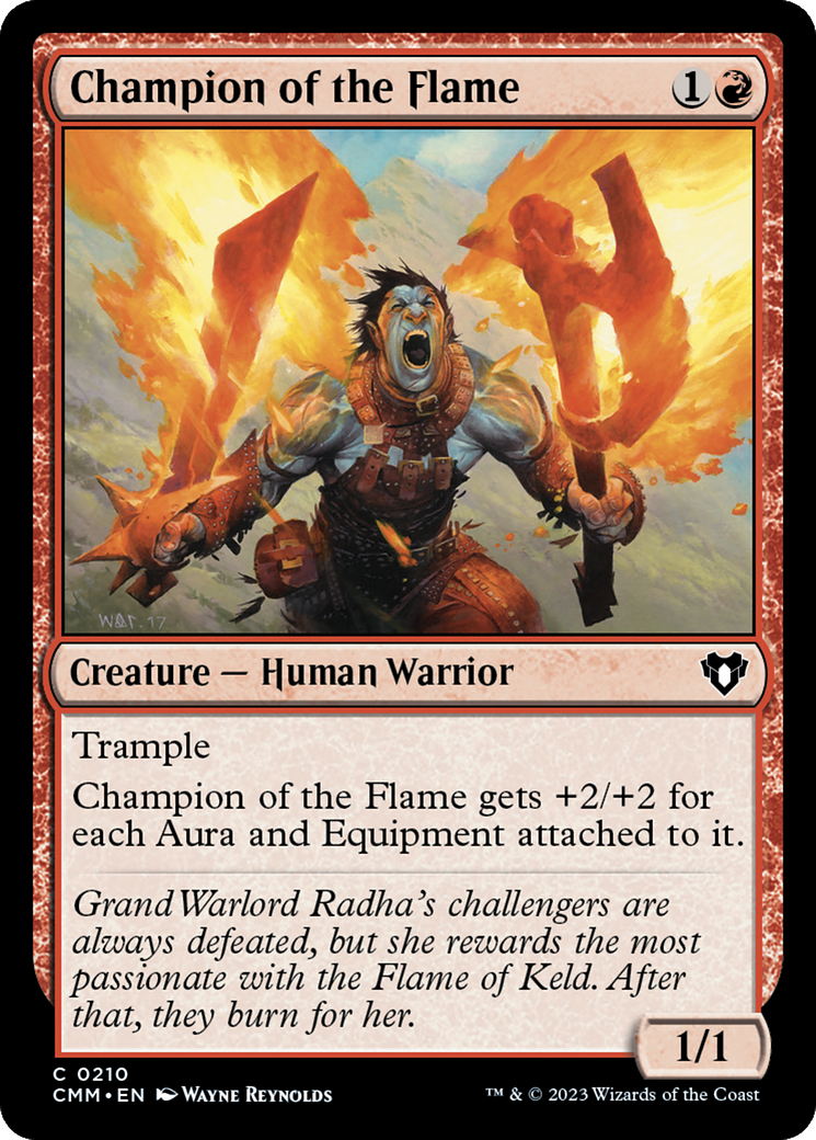 Champion of the Flame [Commander Masters] | D20 Games