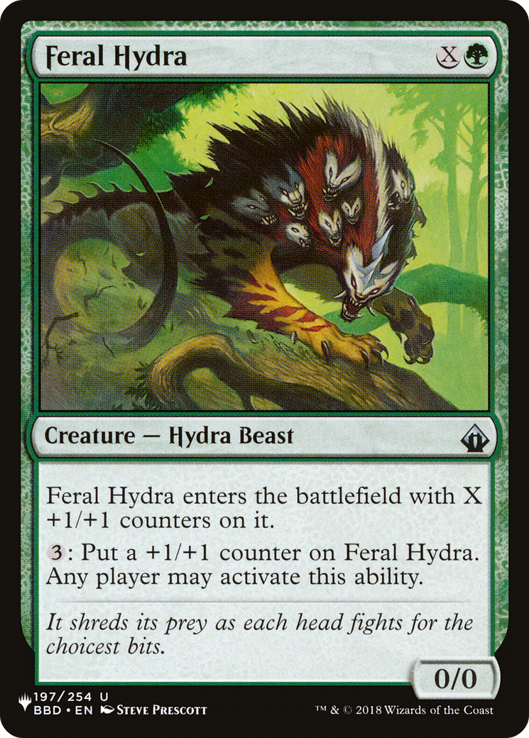 Feral Hydra [The List] | D20 Games