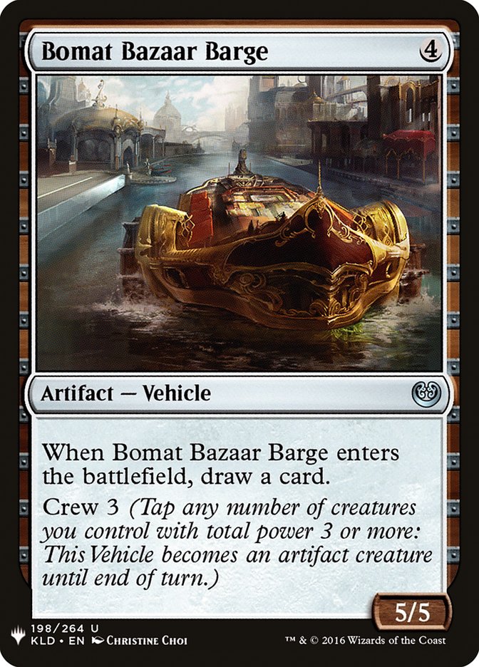 Bomat Bazaar Barge [Mystery Booster] | D20 Games