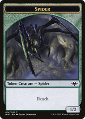 Shapeshifter // Spider Double-Sided Token [Modern Horizons Tokens] | D20 Games