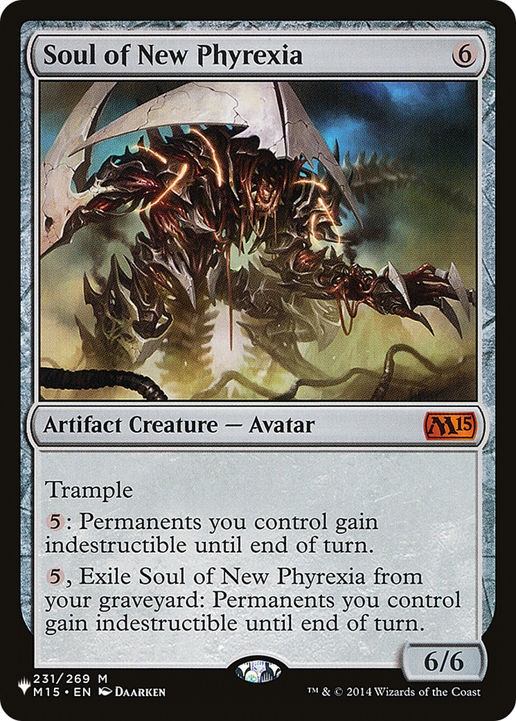 Soul of New Phyrexia [The List] | D20 Games