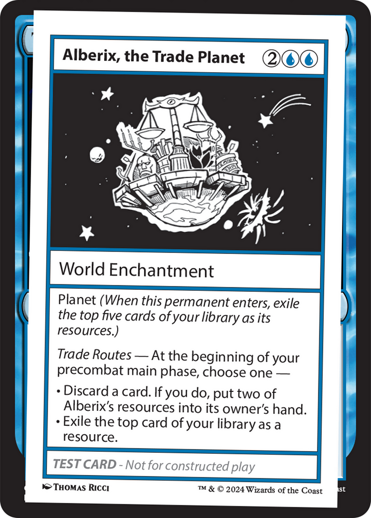 Alberix, the Trade Planet [Mystery Booster 2 Playtest Cards] | D20 Games